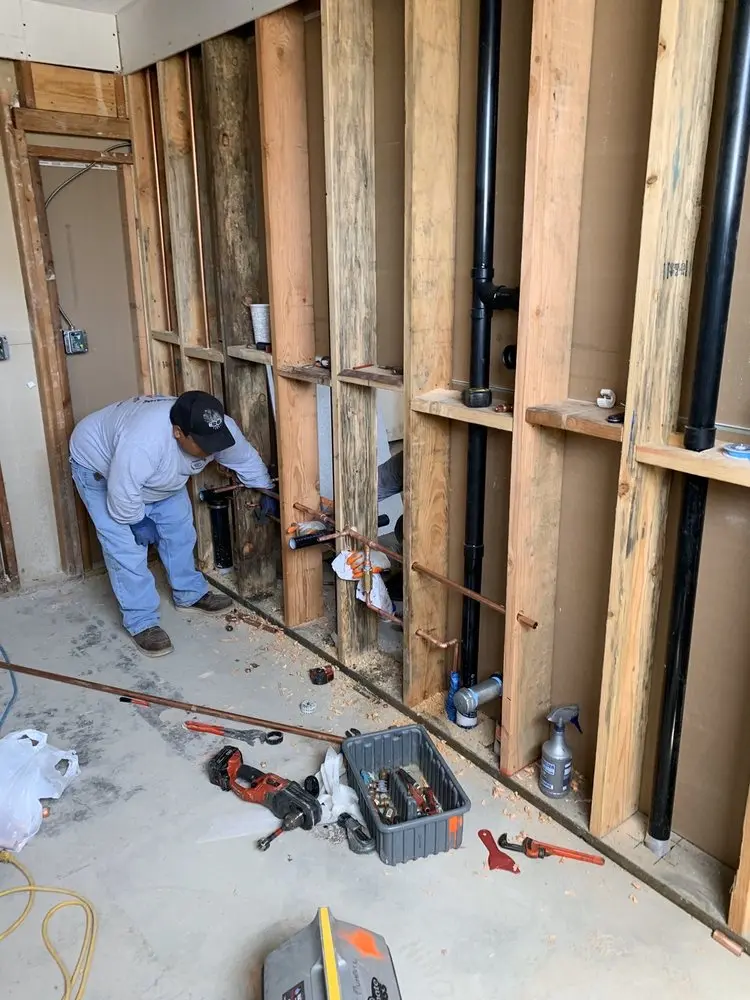 Commercial rough-in plumbing for Water Heater Replacement in North Lauderdale Village